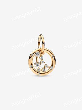 Pandora Aquarius Zodiac Dangle Charm
